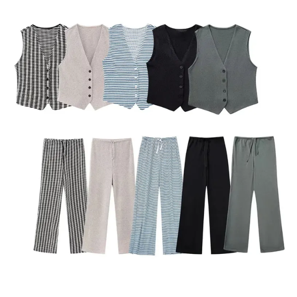 ensemble décontracté femme blazer pantalon