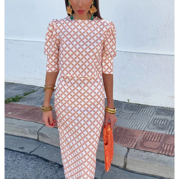 robe longue rétro chic femme