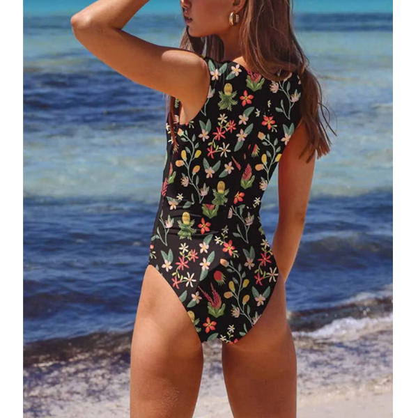 Maillot de bain imprimé fleuri