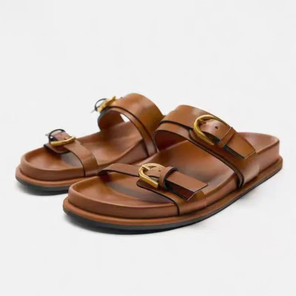 mules marron