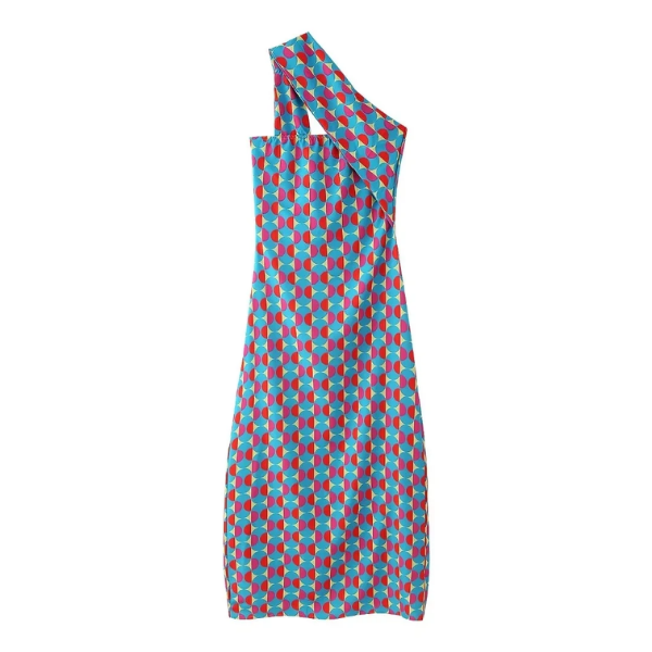 robe calypso bleue