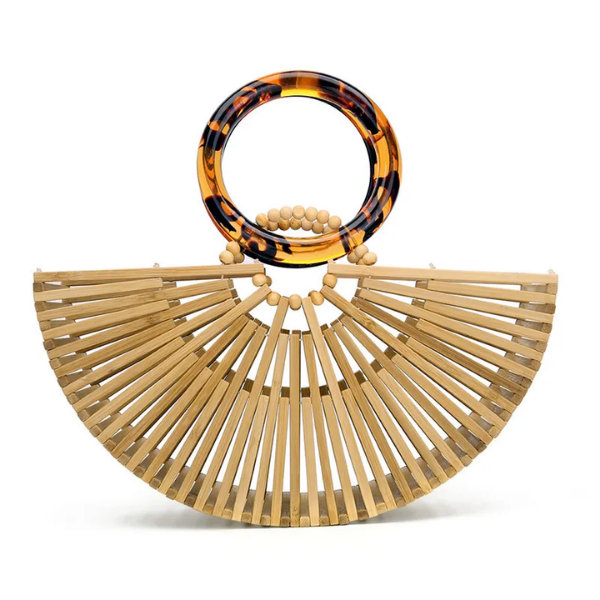 Sac à main en bambou pour femme