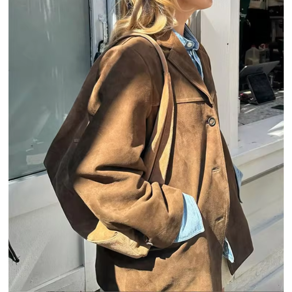 veste en daim