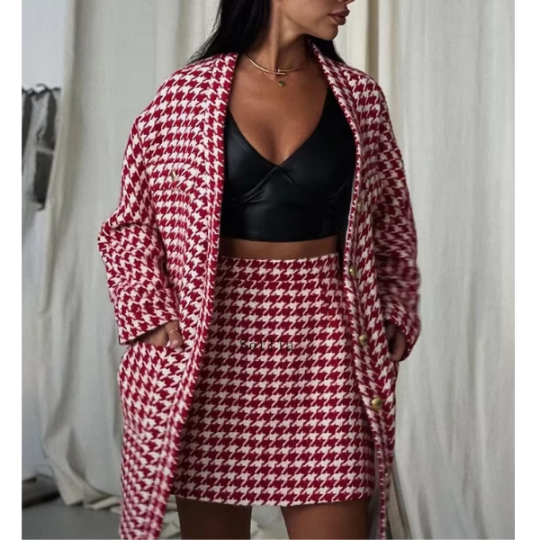 tailleur veste jupe hiver femme