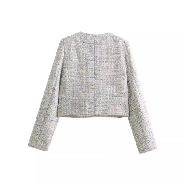 blazer court chic femme