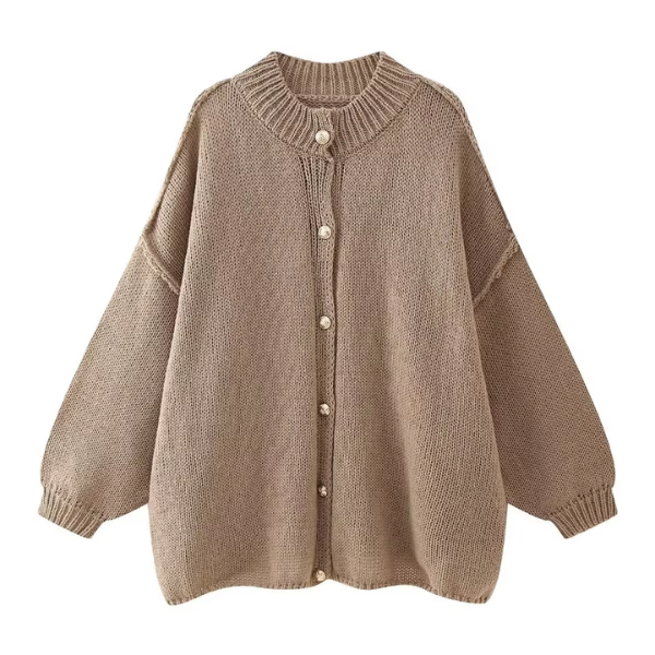 gilet beige boutons dorés