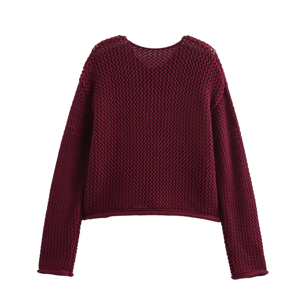 cardigan violet femme (2)