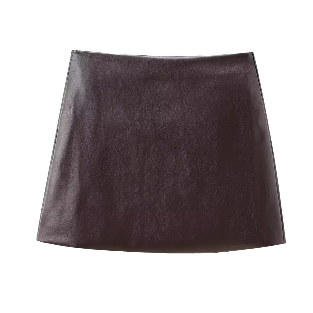 mini jupe cuir violet femme (2)