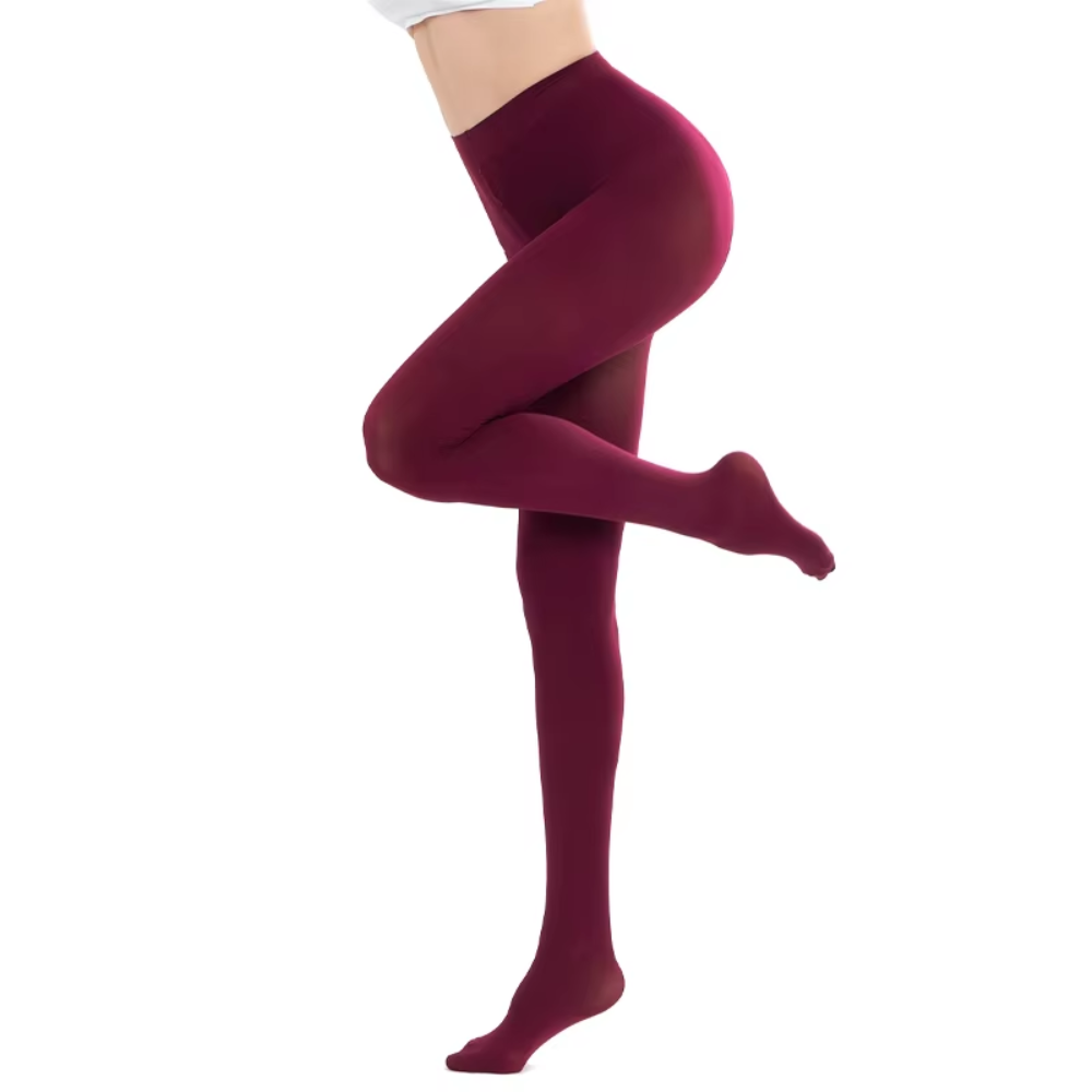 collants bordeaux