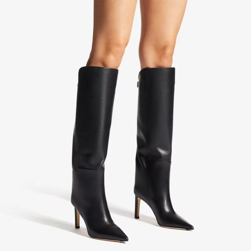 bottes femme hautes tendances hiver 2025