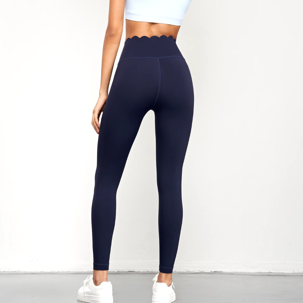 pantalon de yoga bleu marine