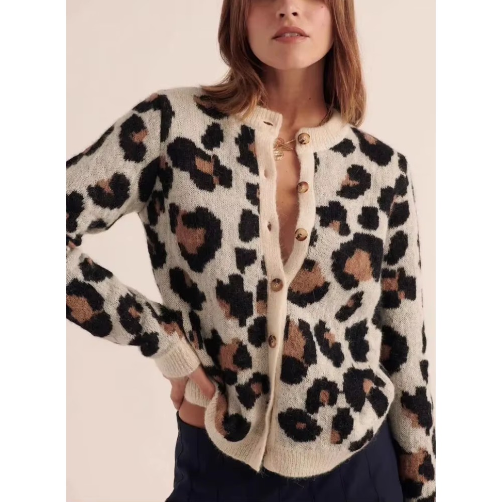 cardigan en laine imprimé léopard pour femme (3)