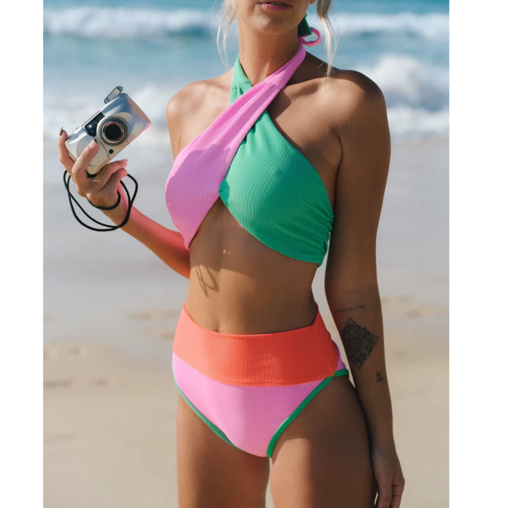 maillot de bain deux pièces swann
