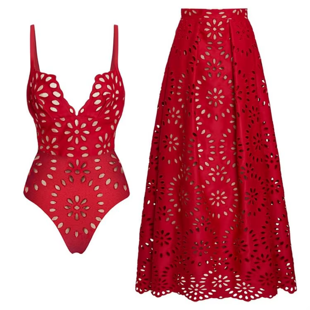 Maillot de bain ensemble jupe (9)