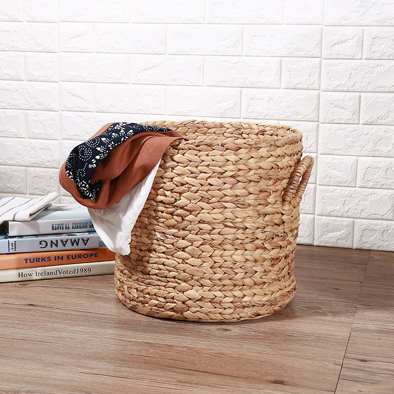 Panier-de-rangement-en-rotin-tiss-la-main-1-pi-ce-panier-de-rangement-nordique-feuille
