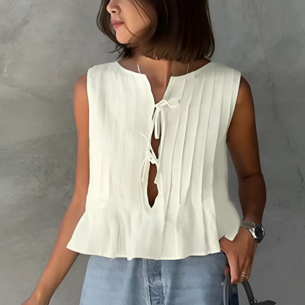 débardeur blanc femme été (2)