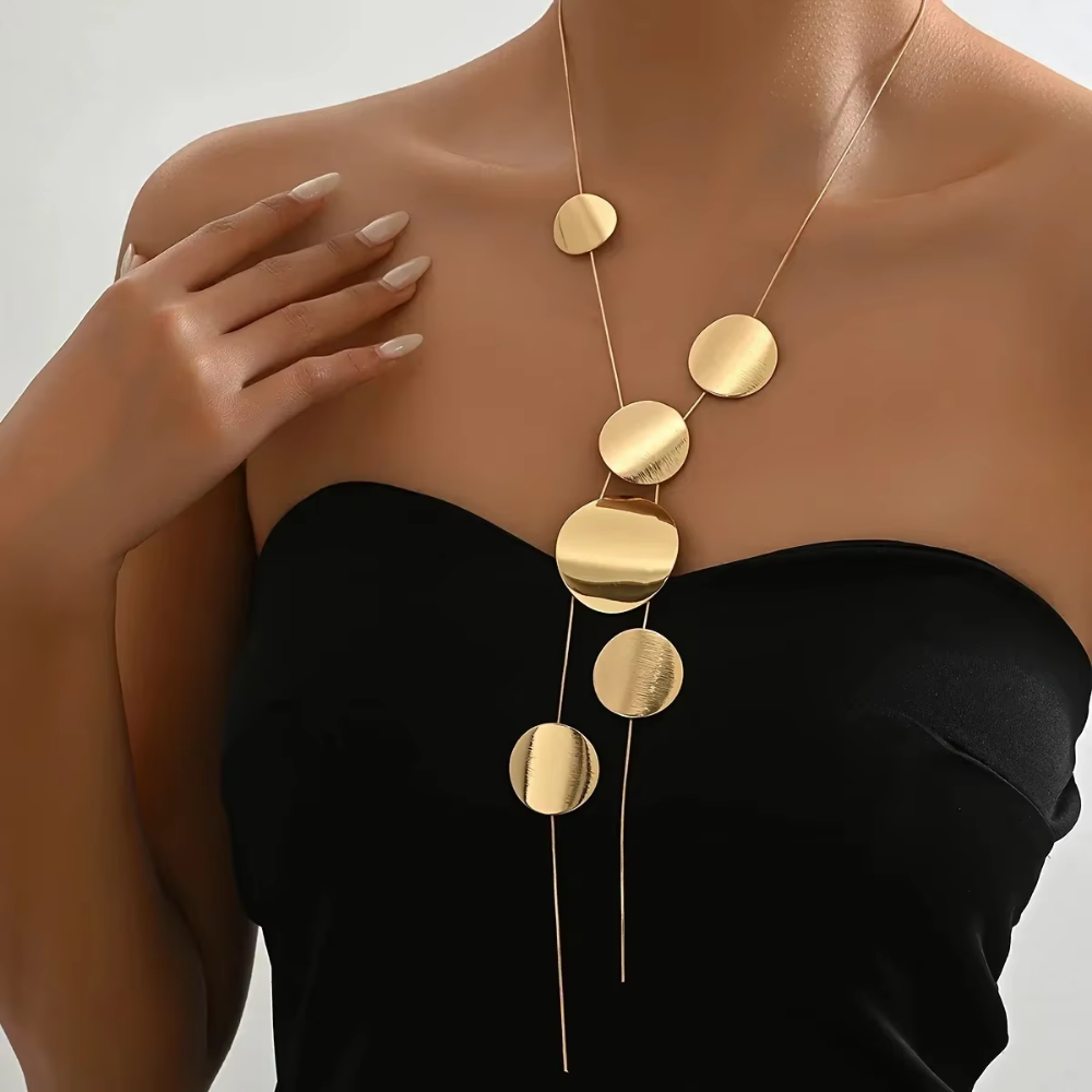 collier long sautoir doré (2)