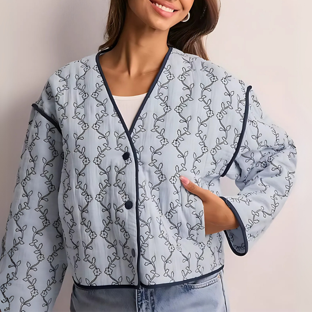 veste matelassée élégante femme