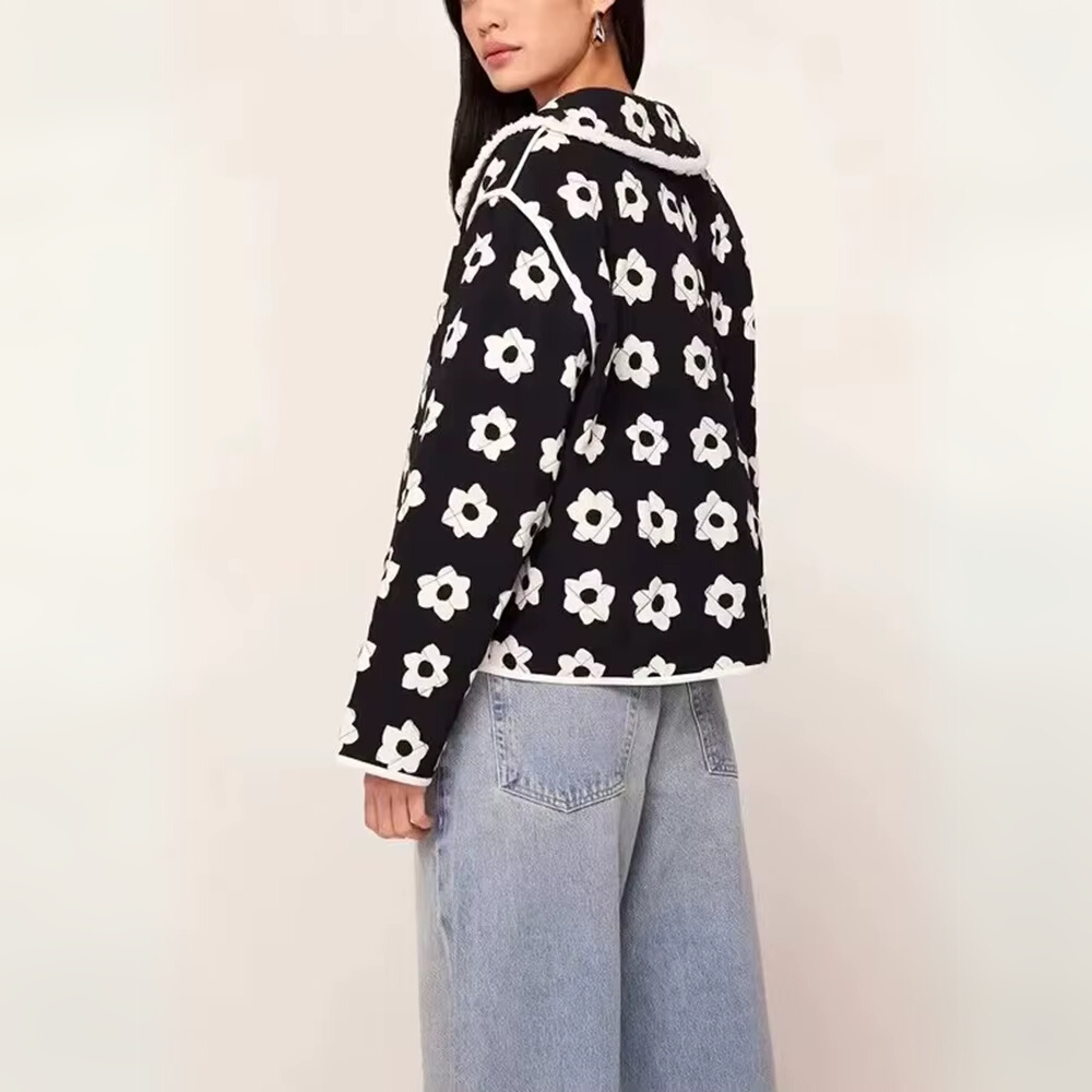 veste matelassée réversible noir blanc (3)