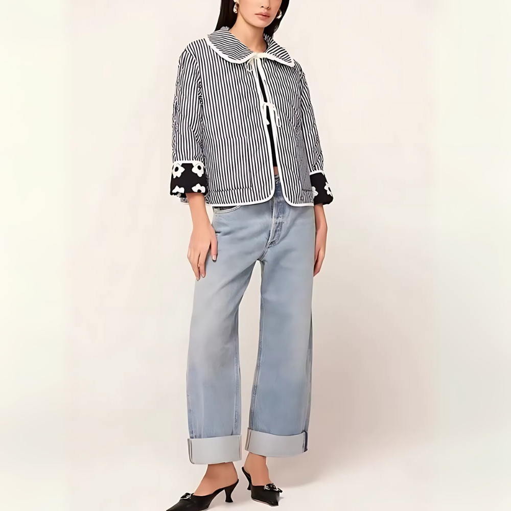 veste matelassée réversible noir blanc (4)