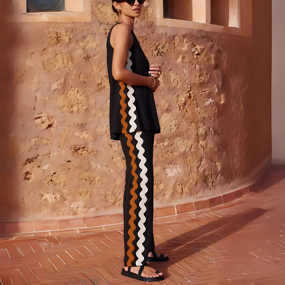 ensemble femme été noir