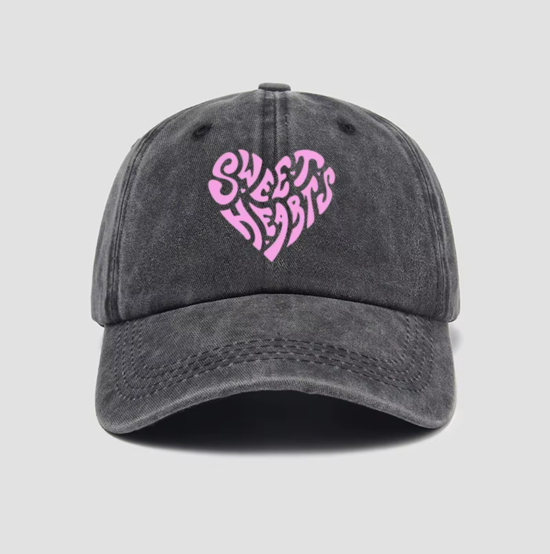 Casquette Sweat hearts black