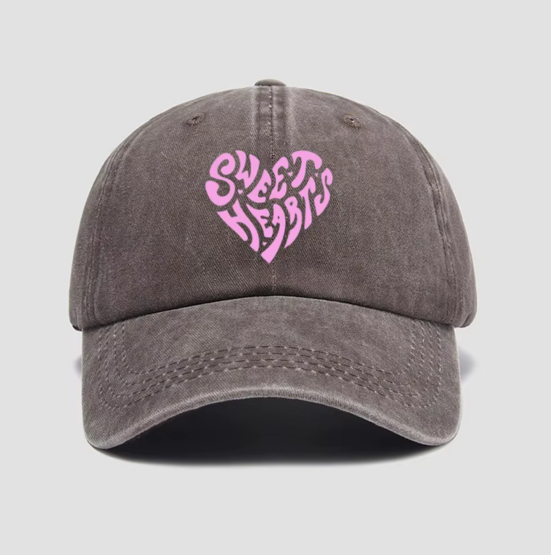 Casquette Sweat hearts dark grey