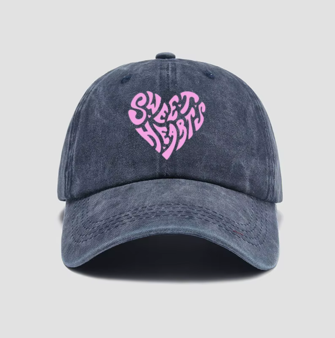 Casquette Sweat hearts marine