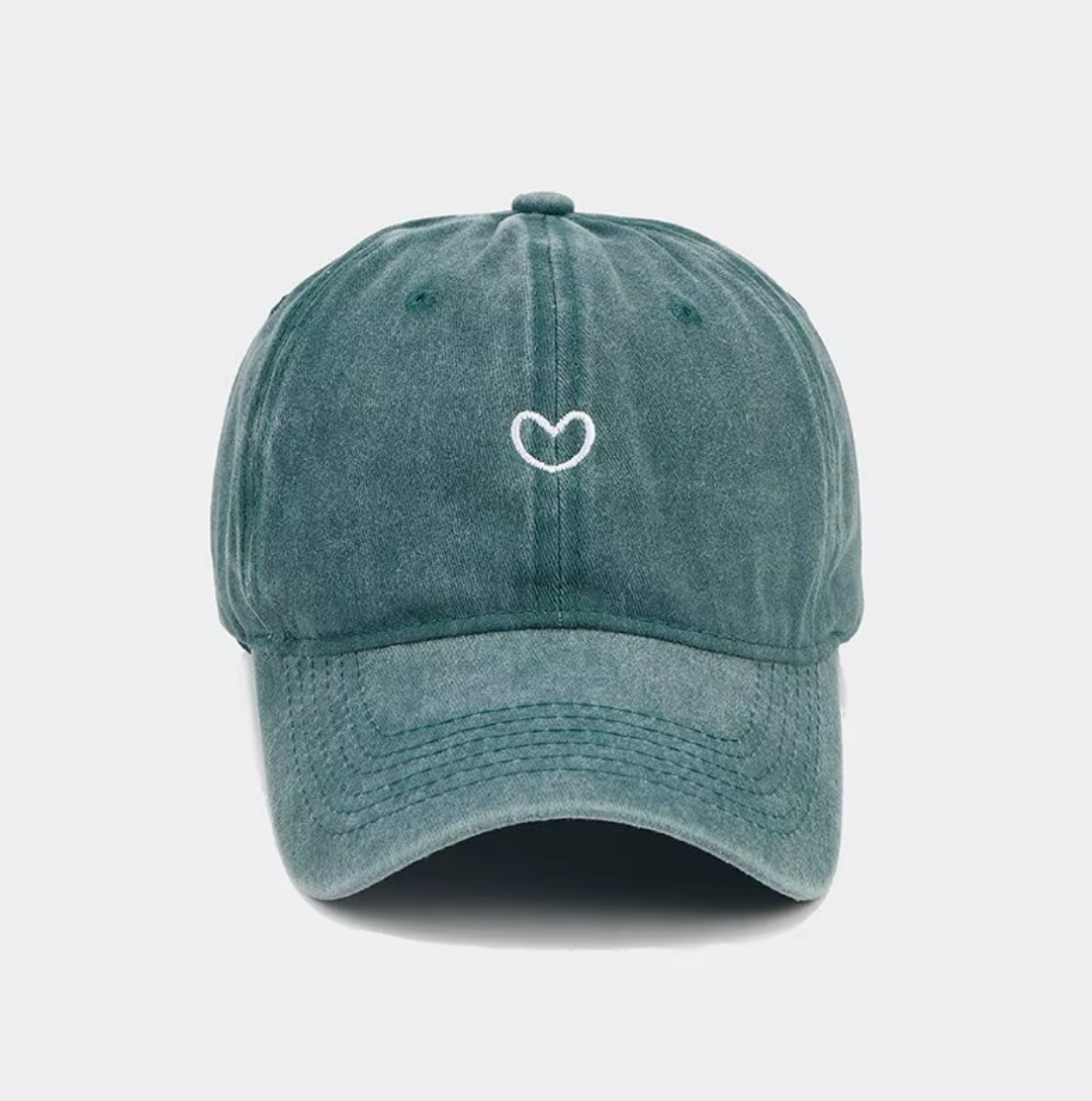 Casquette Heart vert