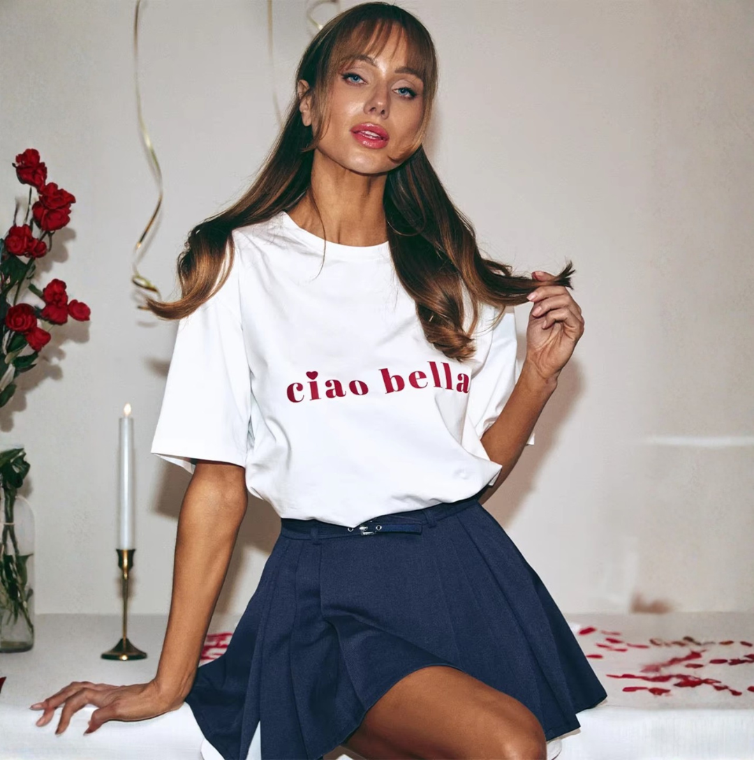 T-shirt Ciao bella