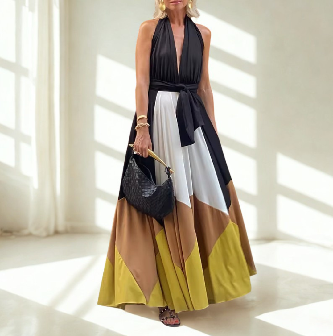 Robe Ida longue fluide