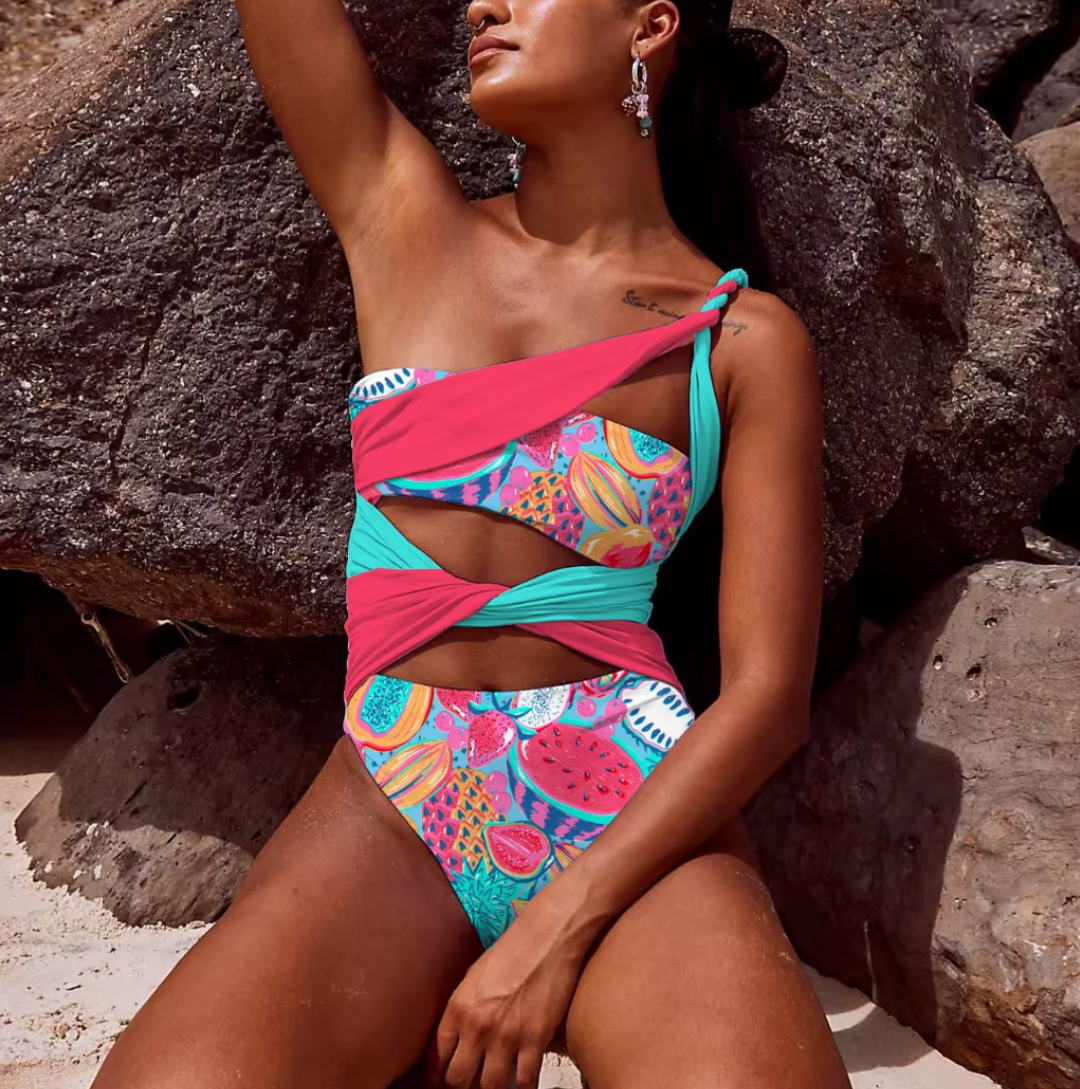 Maillot de bain Belvi multicolore