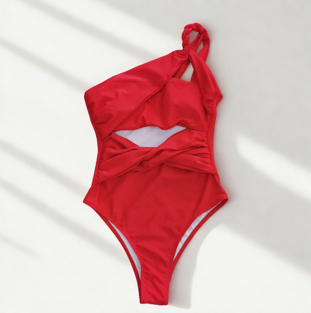 Maillot de bain Belvi rouge