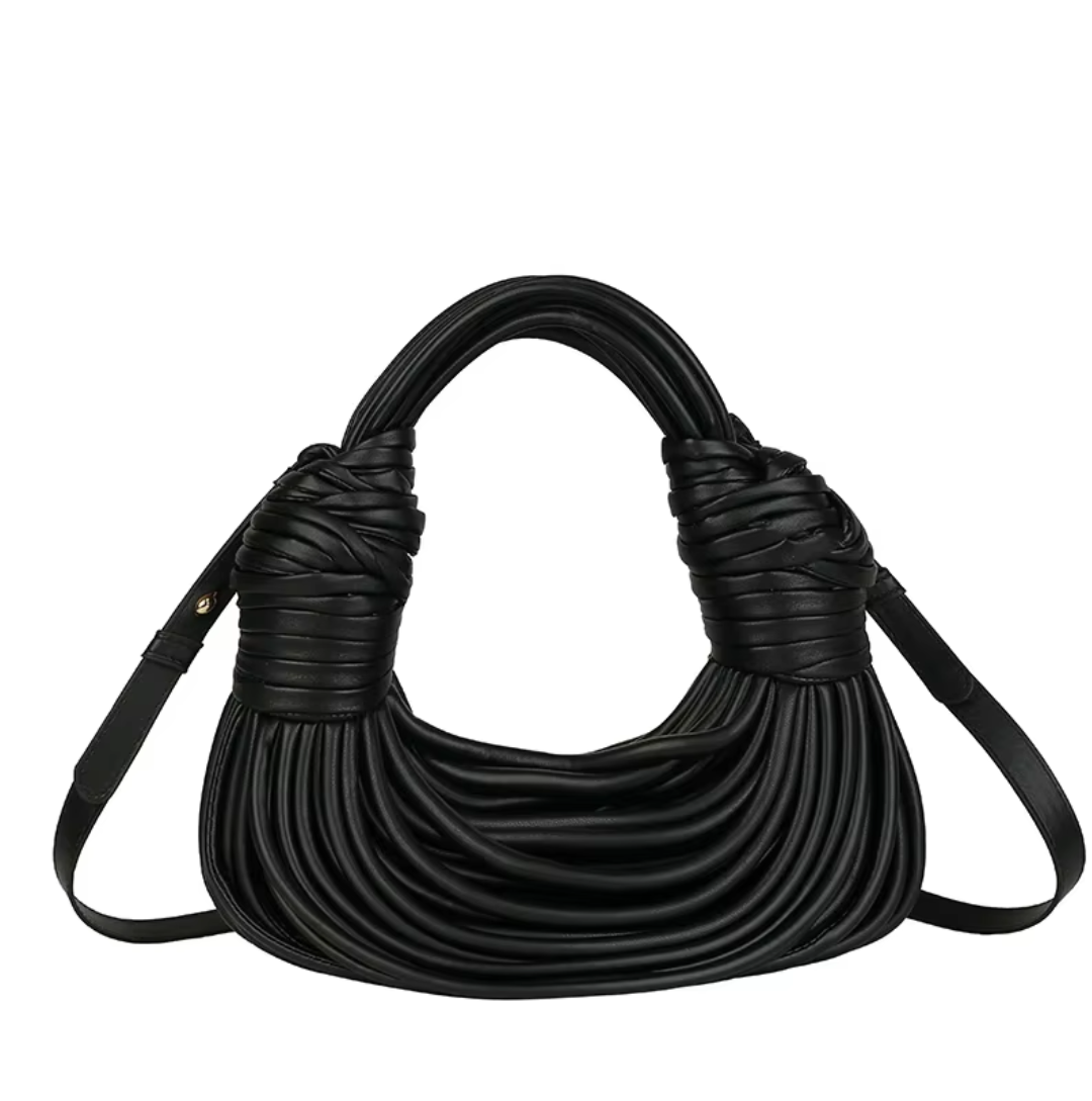 sac à main demi-lune noir