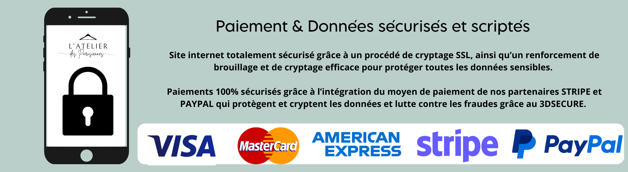 paiement donnees securises et scriptes