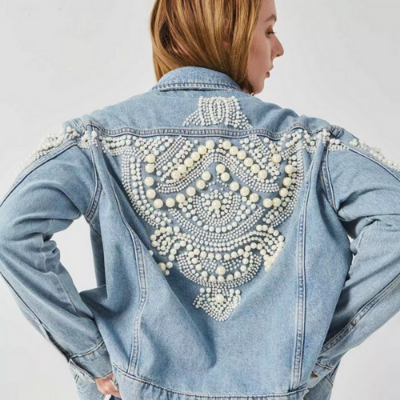 veste en jean femme