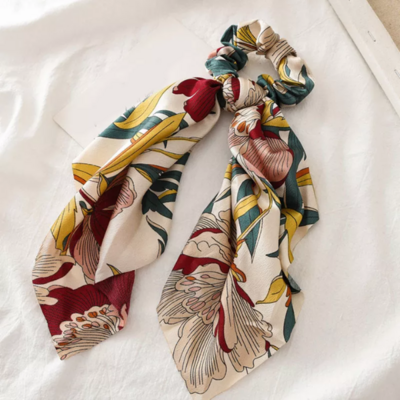 chouchou foulard hairband accessoire cheveux imprimé