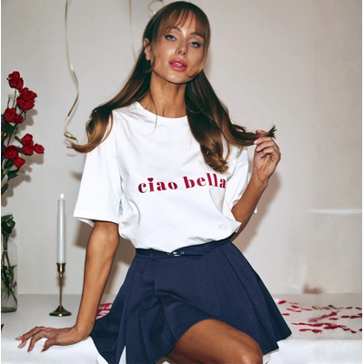 T-shirt Ciao bella