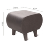 Nordique-m-nage-bois-massif-tabouret-carr-changement-de-chaussure-tabouret-flanelle-tissu-arrondi-conception-portante