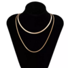 multi collier fantaisie en acier inoxydable cadeau femme original en ligne pas cher