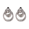 boucles d'oreilles fantaisie pendantes argent femme