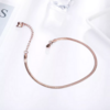 chaine de cheville or rose gold chic minimaliste femme