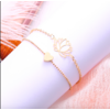 Le duo de bracelets dorés Trocadéro