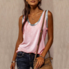 débardeur rose femme tendance