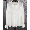 chemisier blanc coton boho chic femme printemps 2022