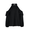 blouse blanche épaules dénudées haut tendance