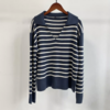 pull marinière bleu femme
