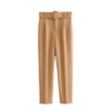 haute avec ceinture femme camel