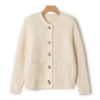 cardigan en tricot blanc chic femme