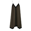 robe longue à bretelle casual chic kaki